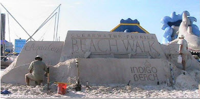 Clearwater Beach Beachwalk kickoff at Pier 60